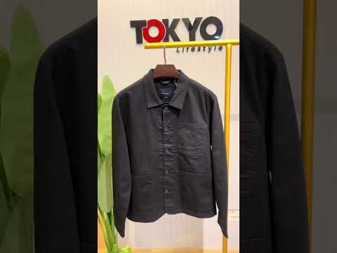 GATSBY Men’s Premium Utility Chore Jacket Black G145