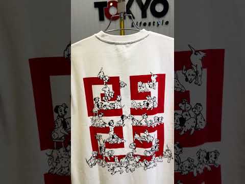 GATSBY Mens Oversized T-shirt _Givenchy G117 White