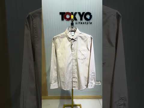 GATSBY Mens F/S Shirt_ Ted Bernhardt Light Beige 5100