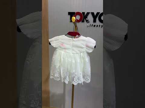 Girls Party Dress with Bloomers Set 55