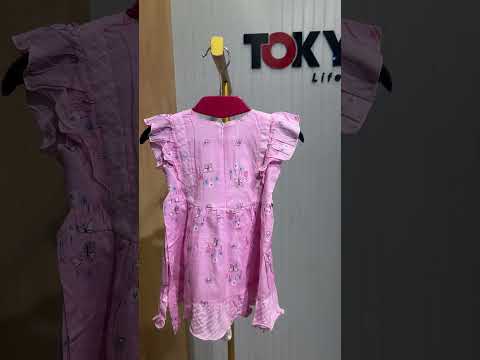 Girls Print Dress Set with Bloomers 209