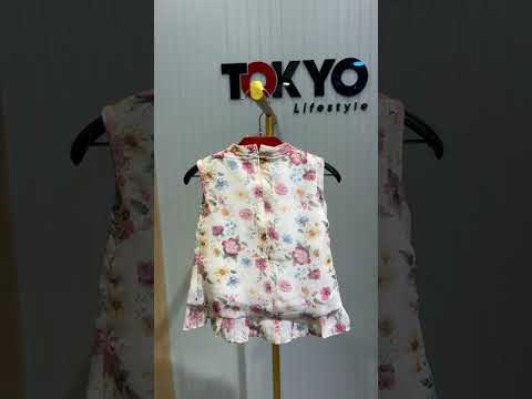 Girls Floral Printed Top & Palazzo Set 147