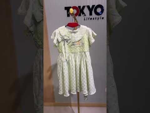 Girls Checked Party Dress 13