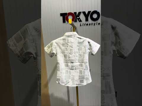 Kids Premium Printed Shirt & Patterned Pant Set-404