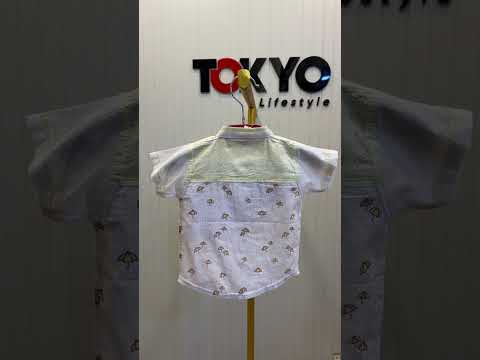 Baby Boys Summer Umbrella Print Shirt & Shorts Set 141