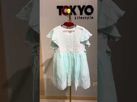 Girls Premium Embroidered Net Party Dress 18