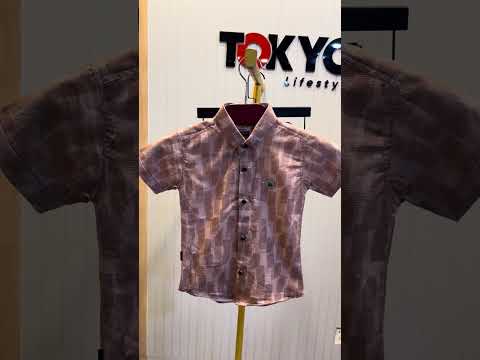 Kids Premium Printed Shirt & Pant Set 404