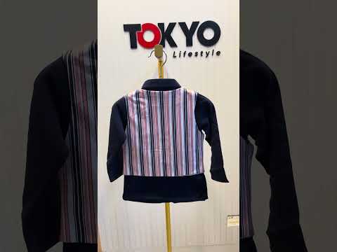 Boys Kurta Panjabi Set with Striped Waistcoat 403