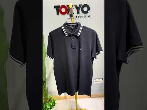 Premium Ultra Heavyweight Polo T-Shirt FPPL Black-C88