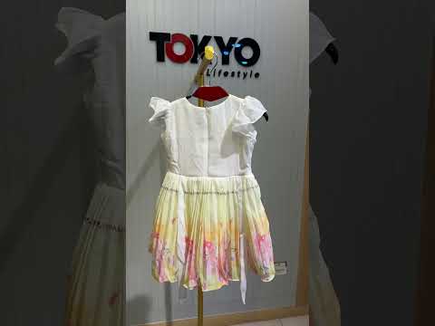 Girls Floral Party Dress with Bloomers Set 207