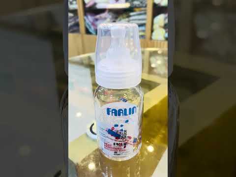 Farlin Glass Feeding Bottle 120ml/4oz - C1014
