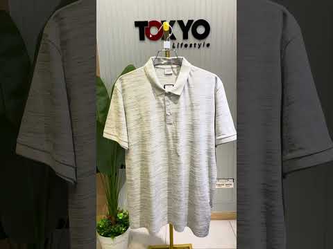 GATSBY Mens Polo T-shirt Off White 4005