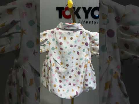 Girls Printed Top & Trouser Set 157