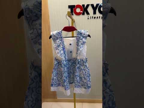 Girls Premium Printed Cotton Frock 17