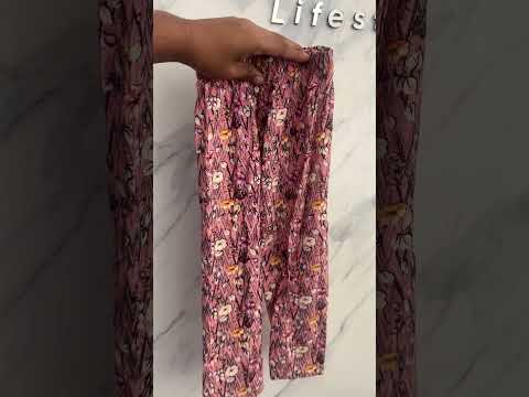 Kids Floral Printed Top & Skirt Set