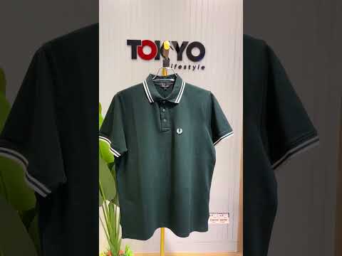 Premium Ultra Heavyweight Polo Tshirt FPPL Green-C89