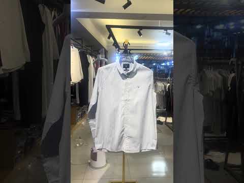 GATSBY Mens F/S Strip Shirt_ GNTS G100