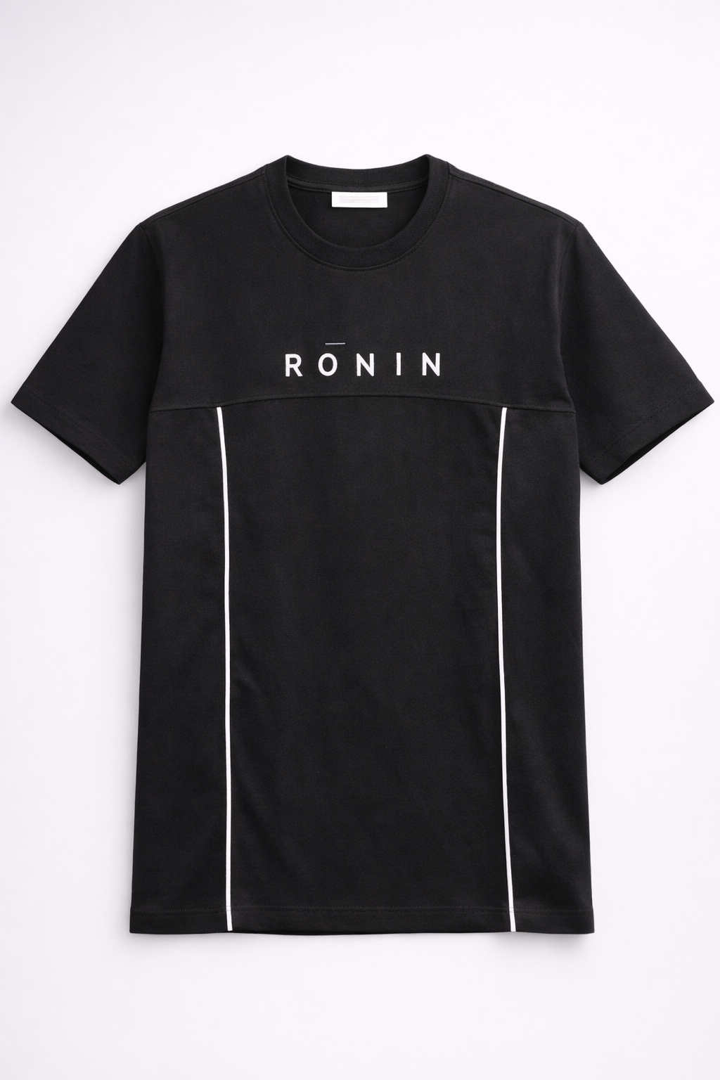 Ronin Printed Black T-Shirt for Men