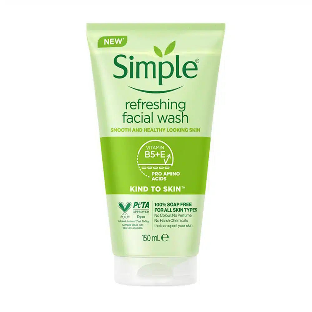 Simple Moisturising & Refreshing Facial Wash(150ml)