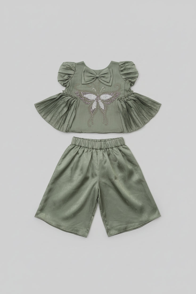 Baby Girls Elegant Embroidered Dress 258