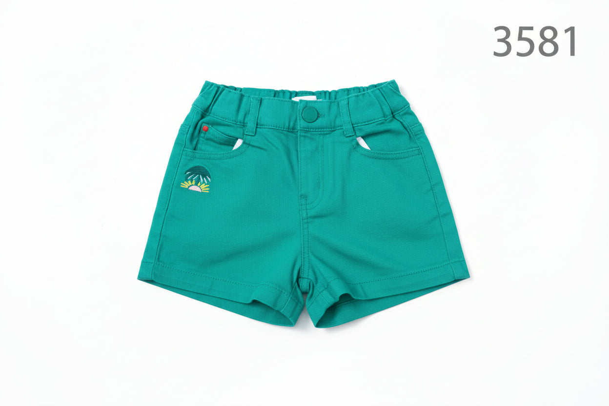 Boys Premium Stripe Cotton Shorts-C03