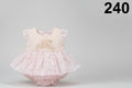 Baby Girls Elegant Embroidered Dress 240