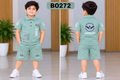 Boys Signature Wing Graphic Polo T-Shirt & Shorts Set – BO272