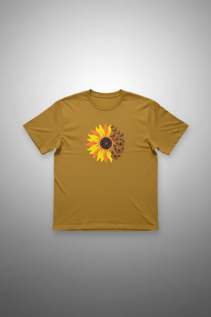 Girls Cosmic Star Print T-Shirt-3