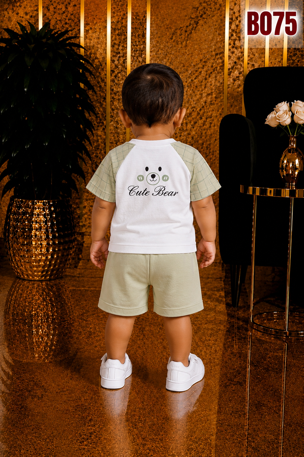 Boys’ Premium T-Shirt & Shorts Set-BO75