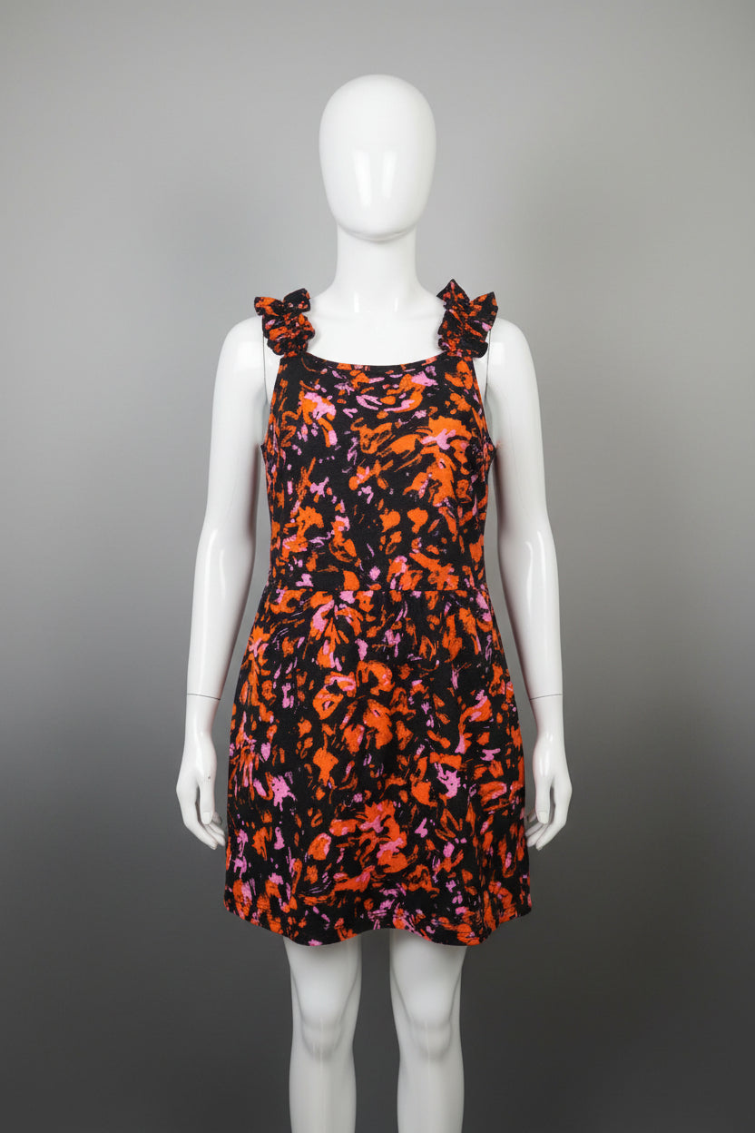 Girls Bird & Floral Printed Dress 3317