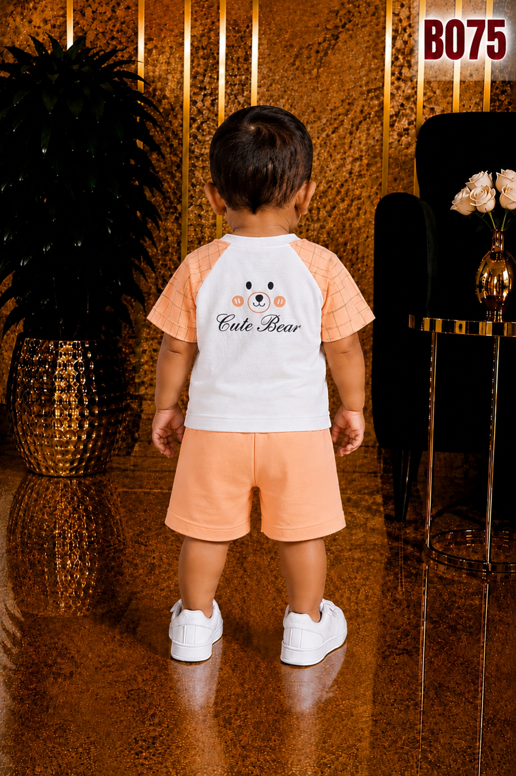 Boys’ Premium T-Shirt & Shorts Set-BO75