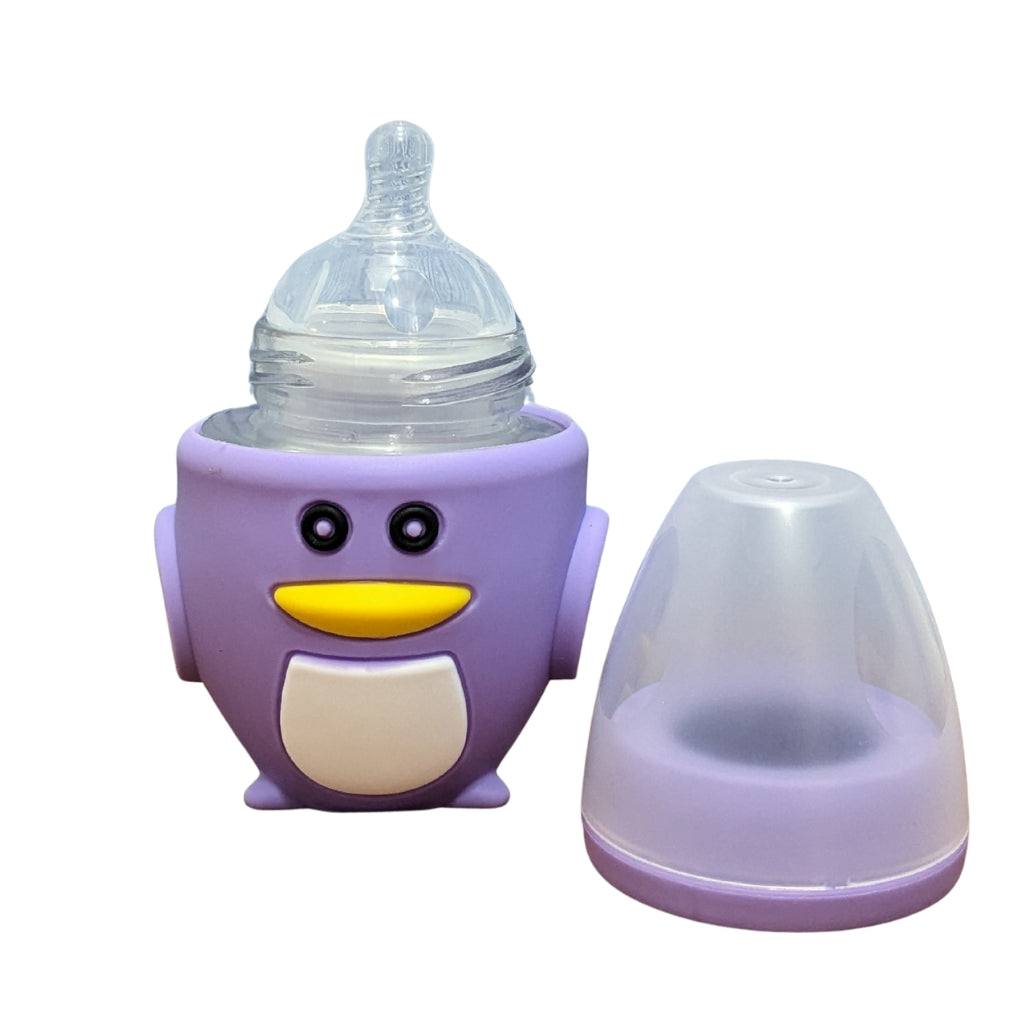 Cute Penguin Shape Feeding Bottle (6+month) - C1024