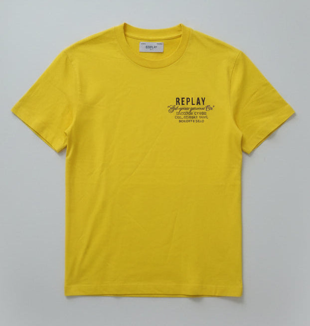 Mens Premium Yellow T-SHIRT 004