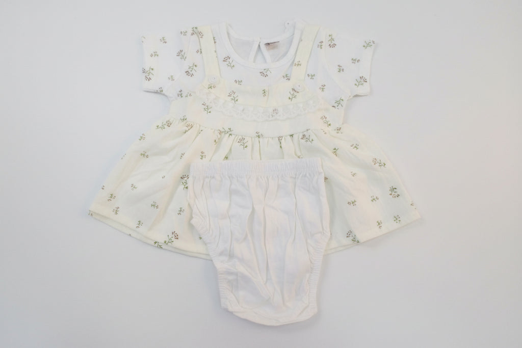 Baby Girls Elegant Embroidered Dress 248