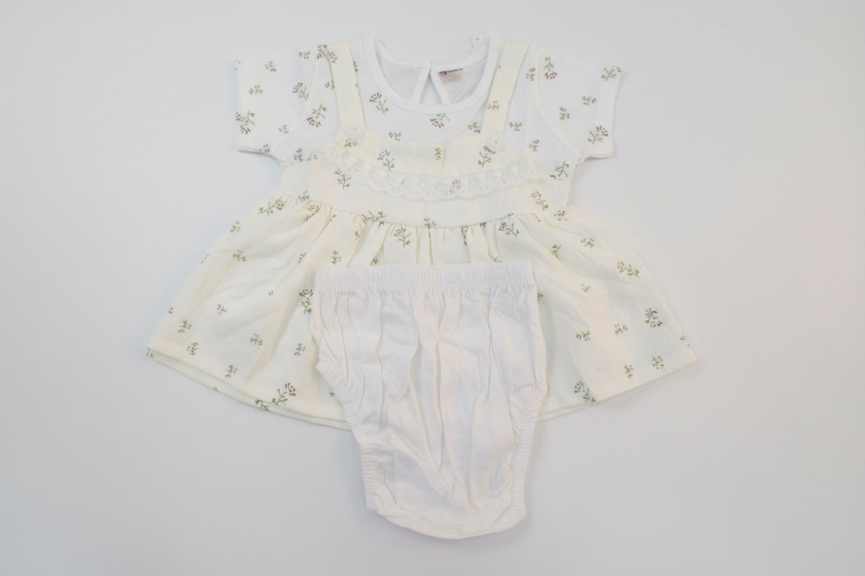 Baby Girls Elegant Embroidered Dress 248