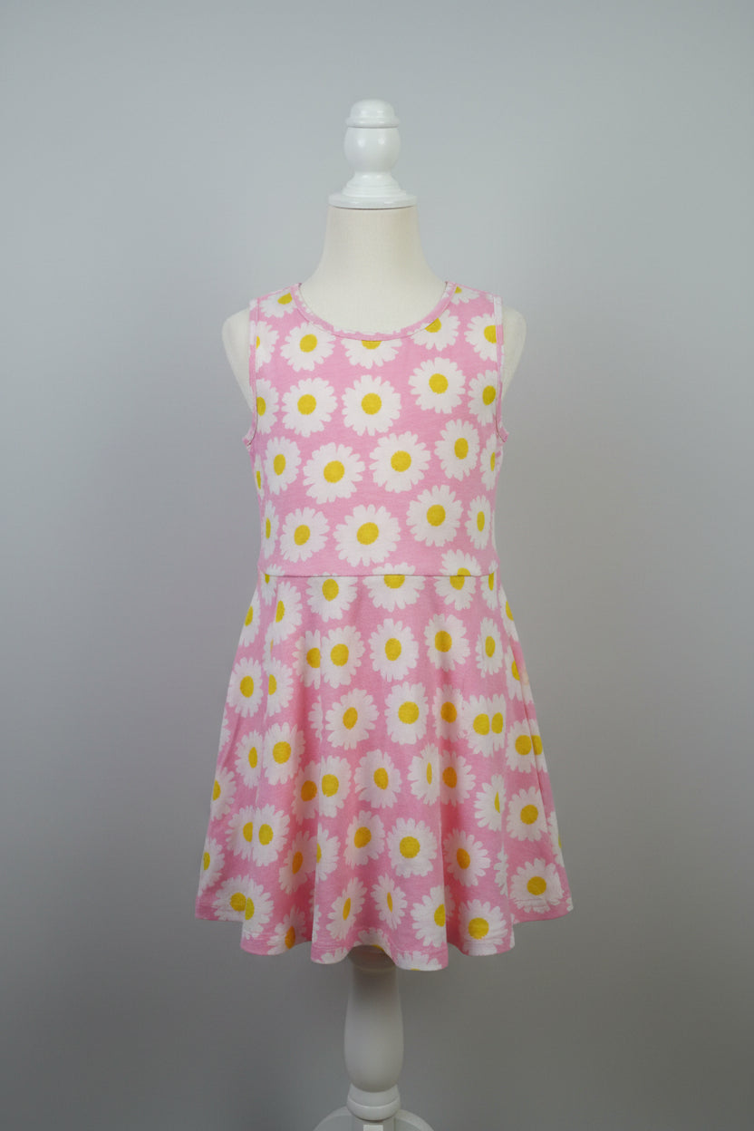 Girls Bird & Floral Printed Dress 3313