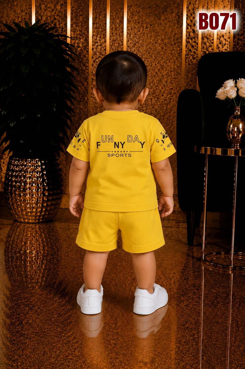 Baby Boys T-Shirt & Shorts Set-BO71