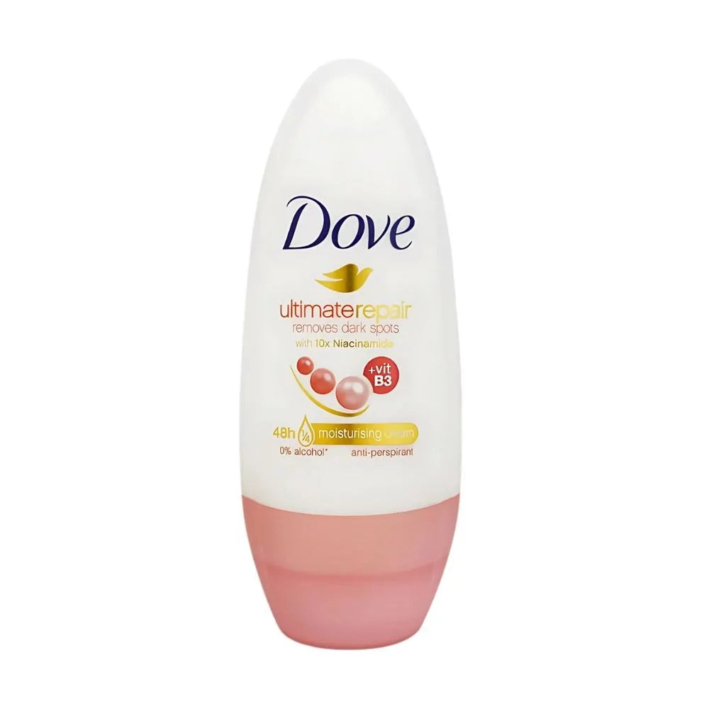 Dove Roll-On Deodorant – Powder Soft, Ultimate Repair, Invisible Dry & Go Fresh 40ml