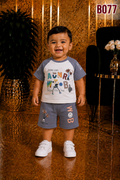 Premium Boys  T-Shirt & Shorts Set-BO77