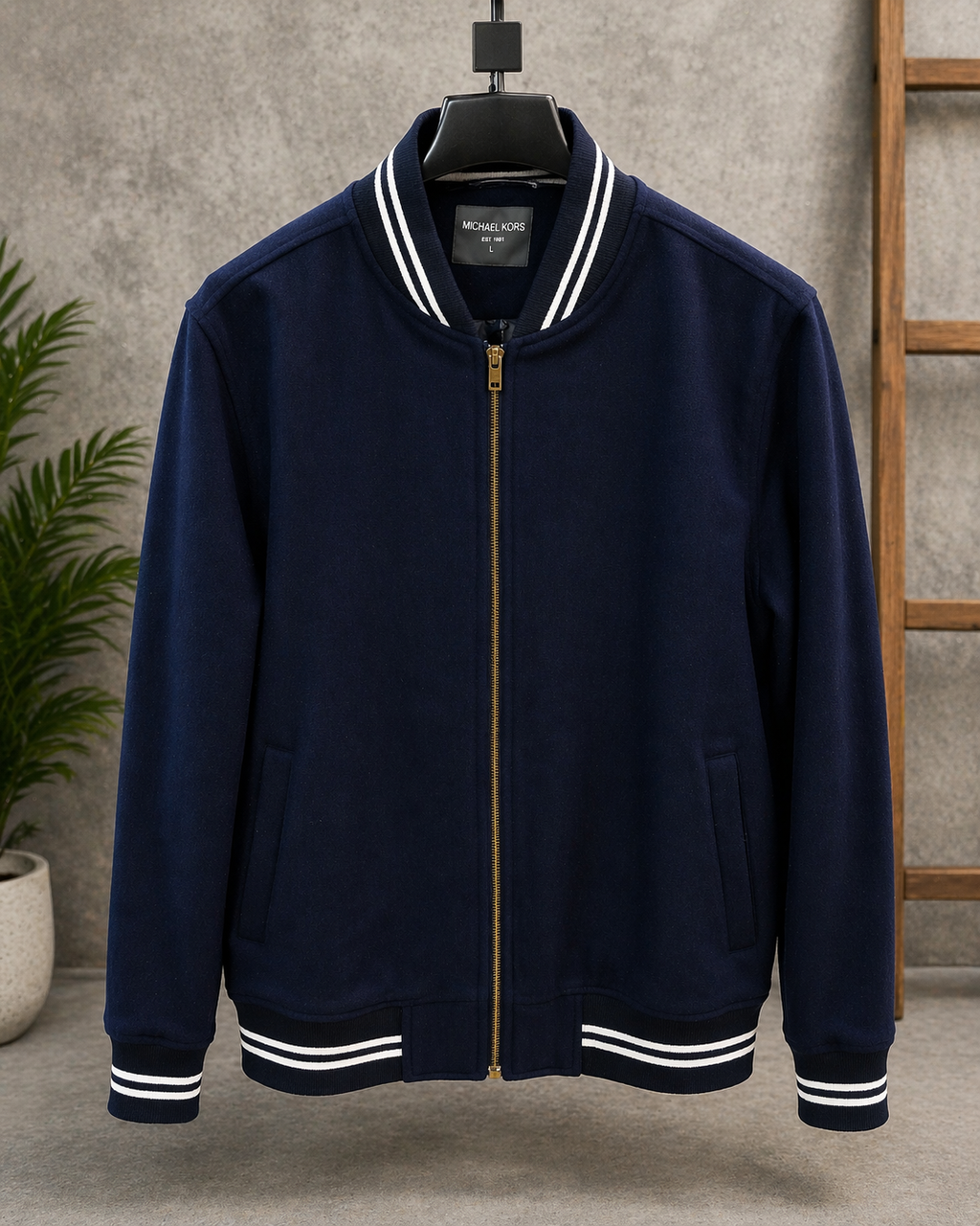 GATSBY Mens Jacket Winter Michael Kors Navy