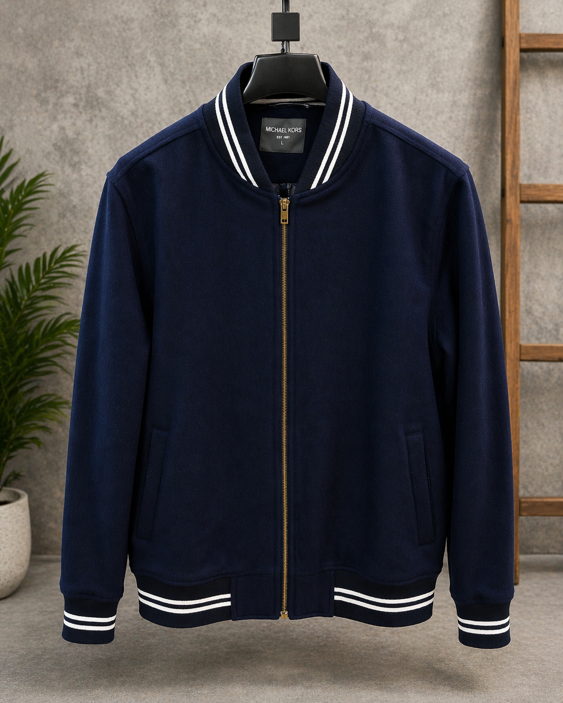 GATSBY Mens Jacket Winter Michael Kors Navy