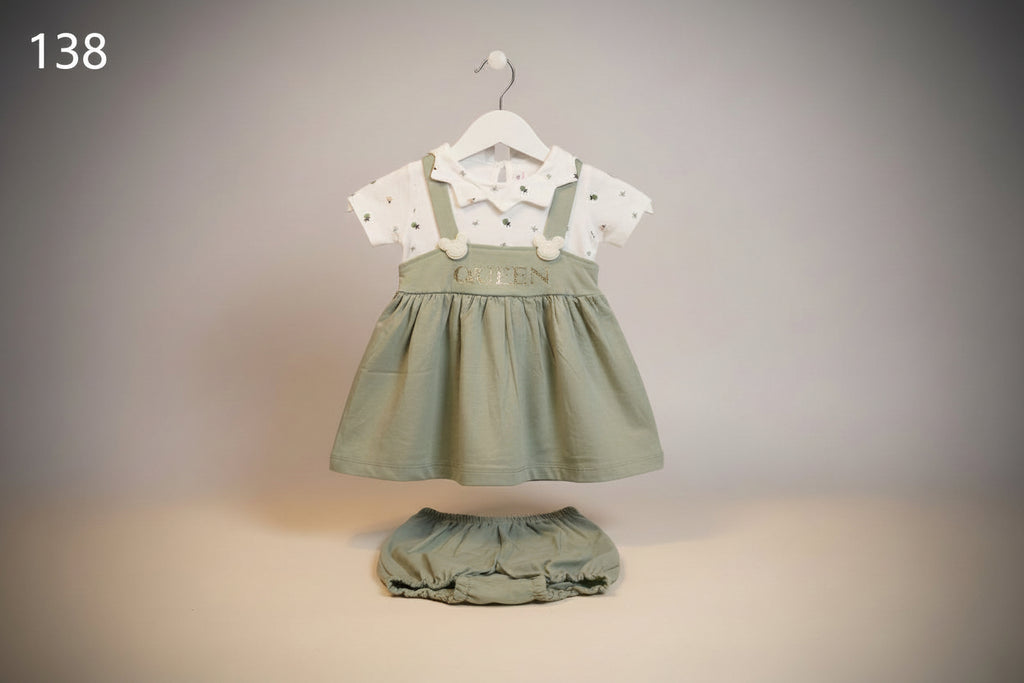 Baby Girls Premium Queen Dress Set (Top & Pant) 138