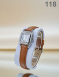 LW 118 MRUIKA Classic Roman Dial Leather Strap Watch