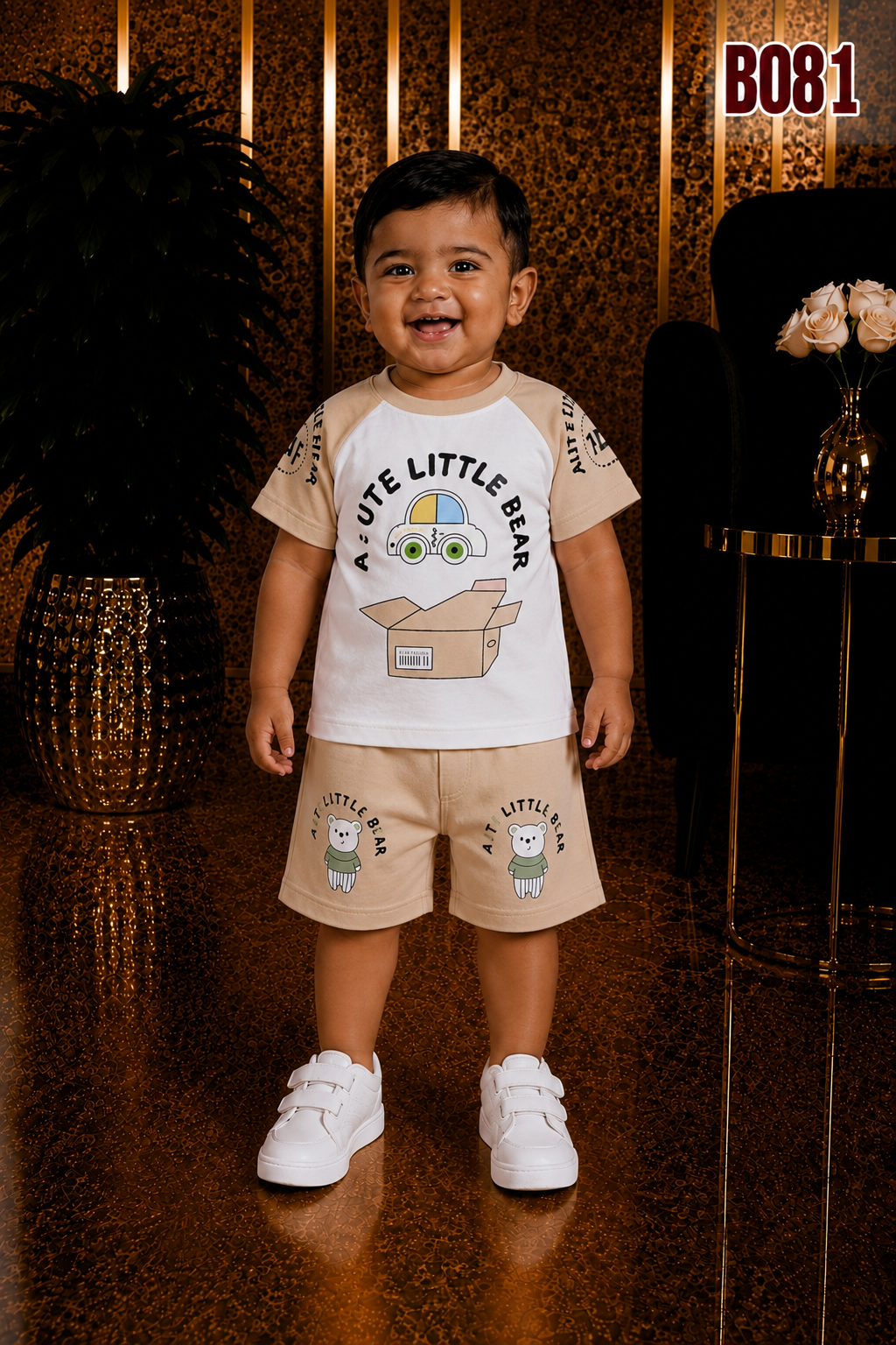Premium Boys  T-Shirt & Shorts Set-BO81