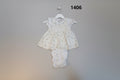 Premium Floral Baby Girl Dress Set with Bloomers 1406