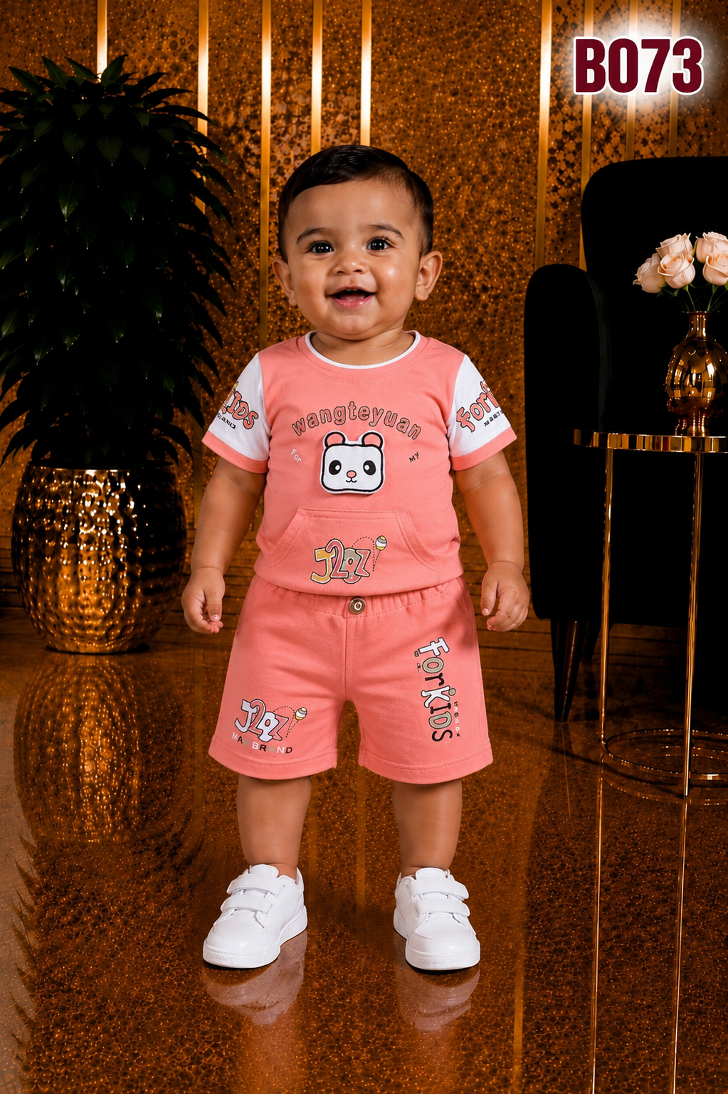 Baby Boys T-Shirt & Shorts Set-BO73