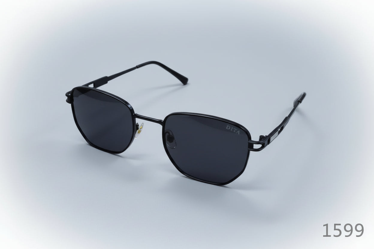 Classic Matte Square Frame Sunglasses 1599