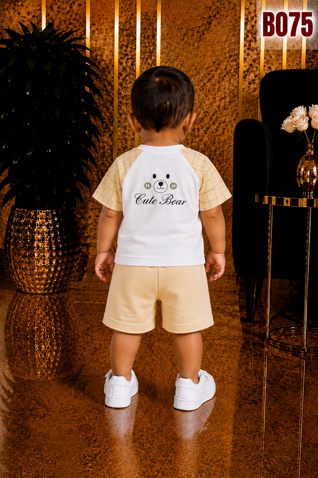 Boys’ Premium T-Shirt & Shorts Set-BO75