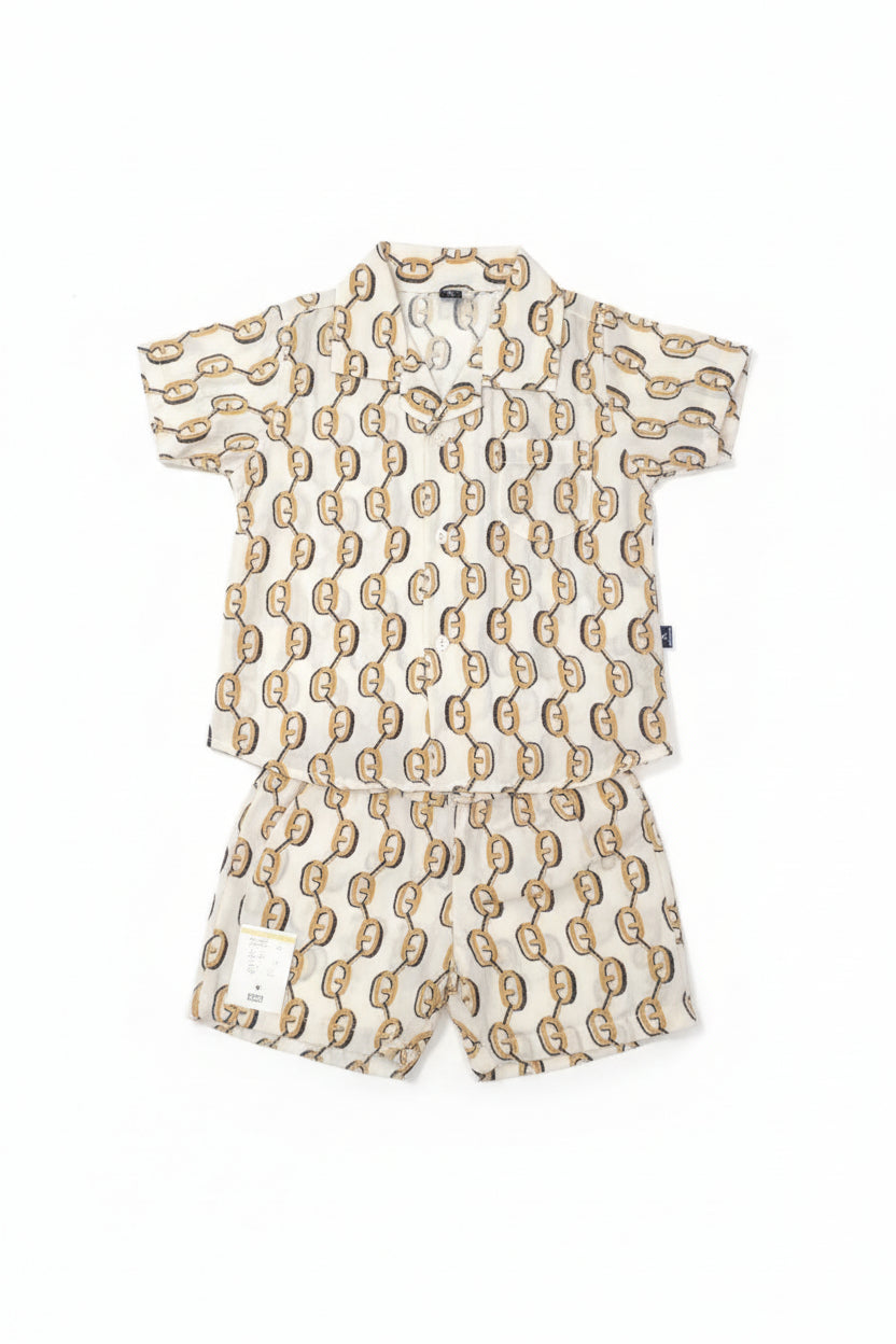 Baby Boys Premium Printed Shirt 250