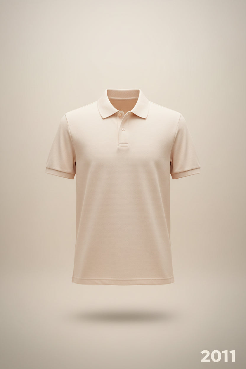 GATSBY Mens Polo T-shirt Poolbasics Light Cream 2011